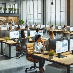 مرکز تماس با قابلیت دورکاری 10 کاربر